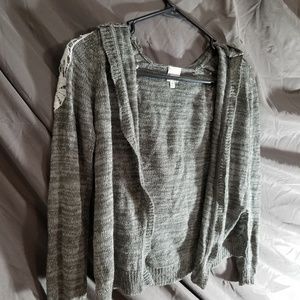 Gray Cardigan